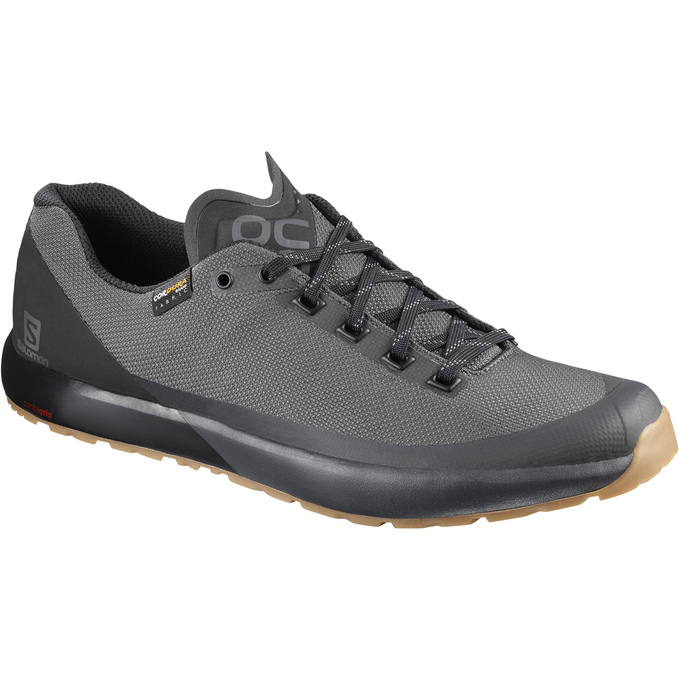 SALOMON ACRO Philippines - Men's Hiking Shoes - Grey/Black | 640983-MHT